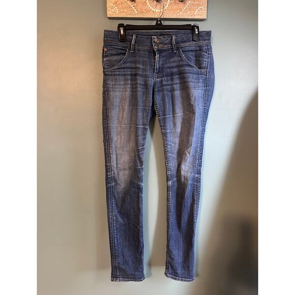 Hudson Collin Flap Skinny Jean Low Rise  27 - Picture 3 of 11